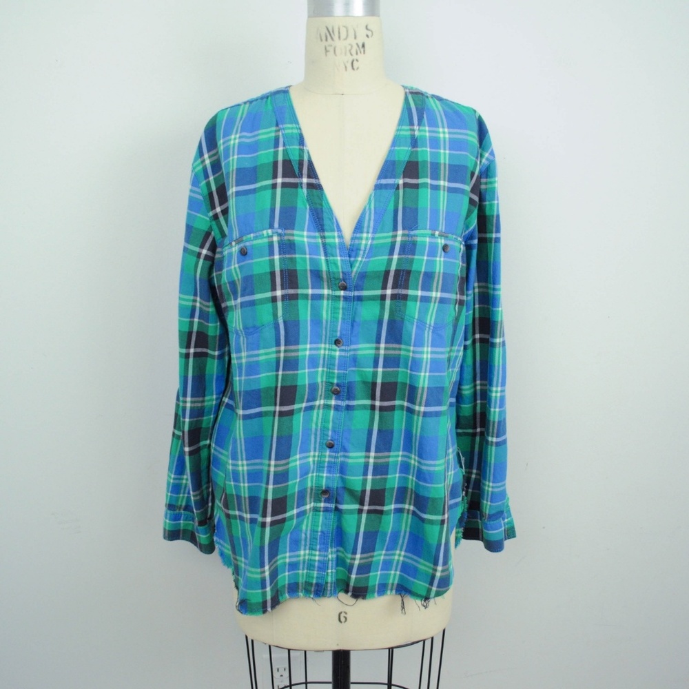 ❤️3/$29 Treasure & Bond Boyfriend Plaid Shirt